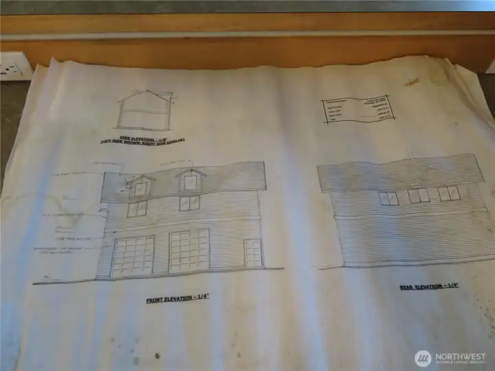 BONUS!! Blueprints for the shop that never got built are available to the buyer.