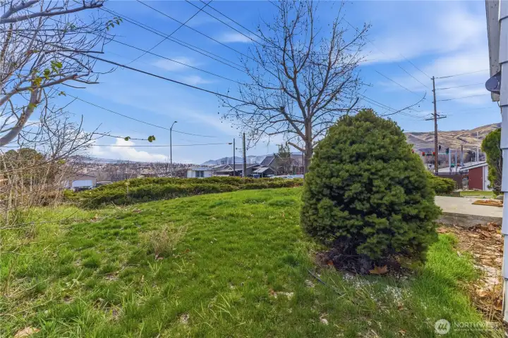 View of the city/ river