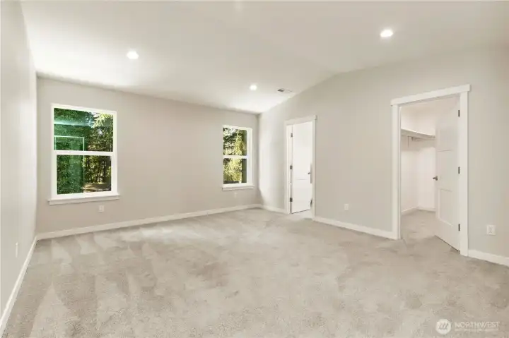 Spacious Primary Bedroom