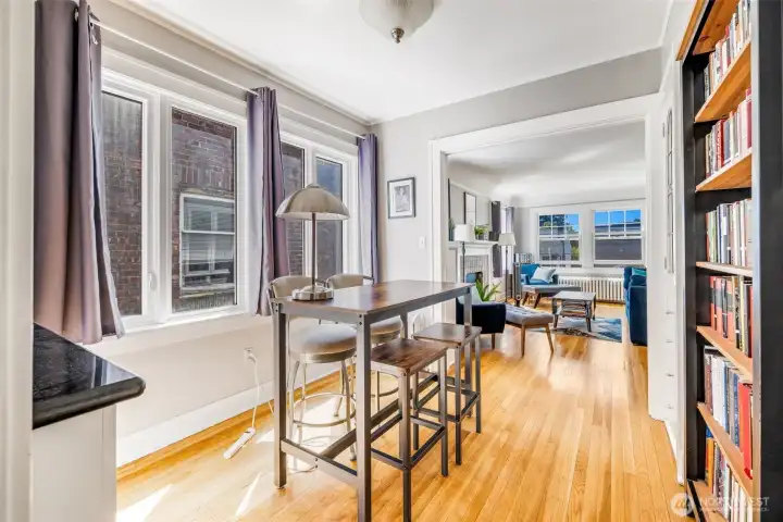 Unit 302 dining area