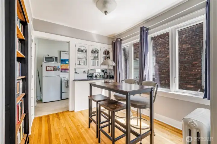 Unit 302 dining area