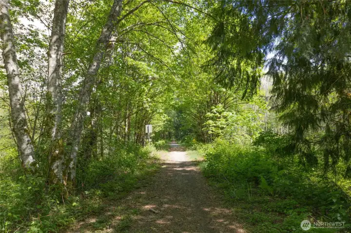 Whitehorse trails - gorgeous PNW walking, horseback riding, biking for miles and miles!