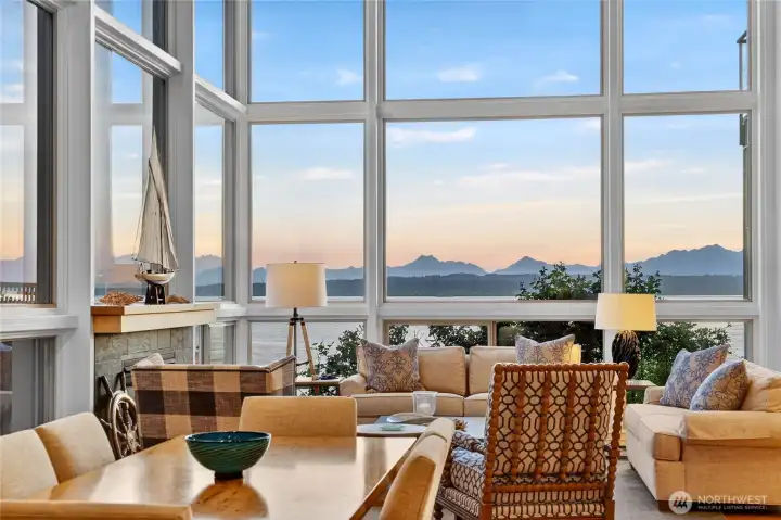 Breathtaking views.