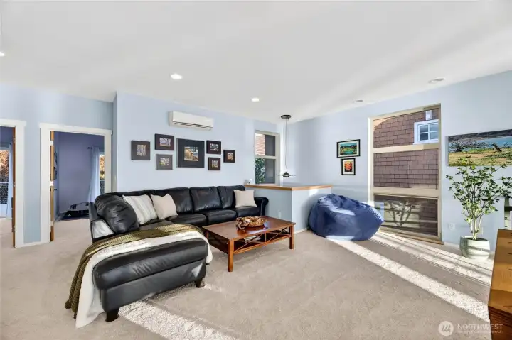 An alternate view of the family room.