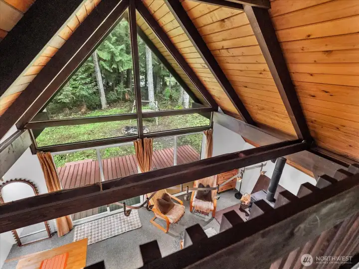 View from upstairs- 17117 Riverview Way E