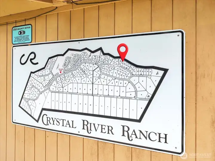 Crystal River Ranch Community Map