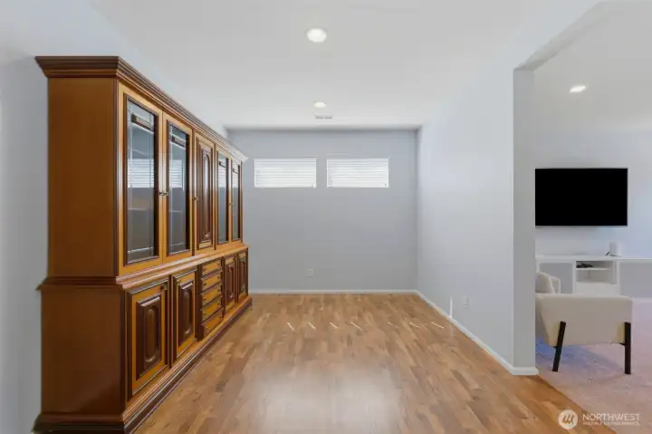 possbile formal dining or office area