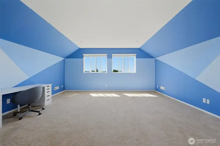 3rd Floor bonus room/Huge loft
