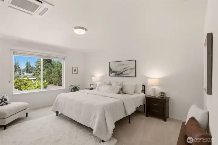 Spacious master suite Spacious master suite