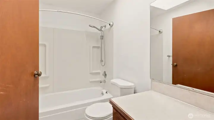 En-suite bathroom off of the primary bedroom En-suite bathroom off of the primary bedroom