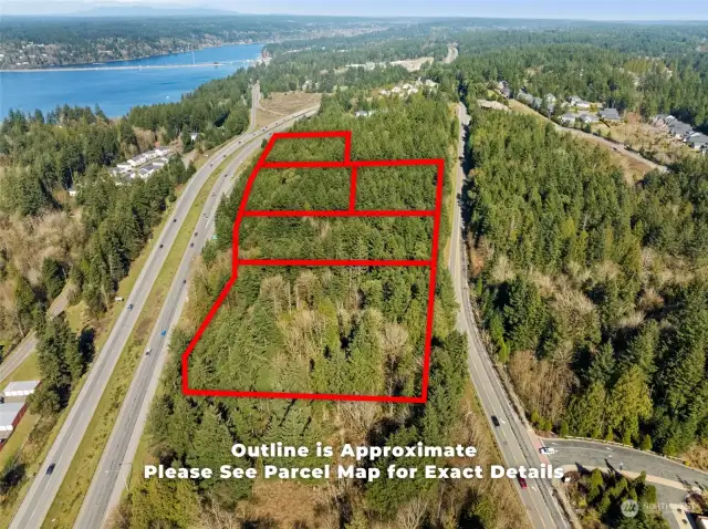 With the preliminary plat work well underway and architectural sketches available, this 11+ acre parcel is poised for your vision to transform it into a stunning, fully developed property with partial views of Henderson Bay and the Olympic Mountain Range.