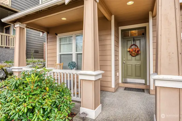 Front door entrance