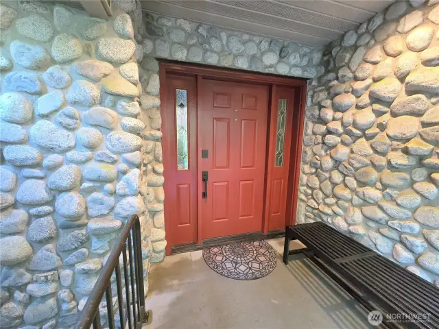 Covered Front Entry