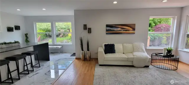 Kitchen - Family room. Open concept.