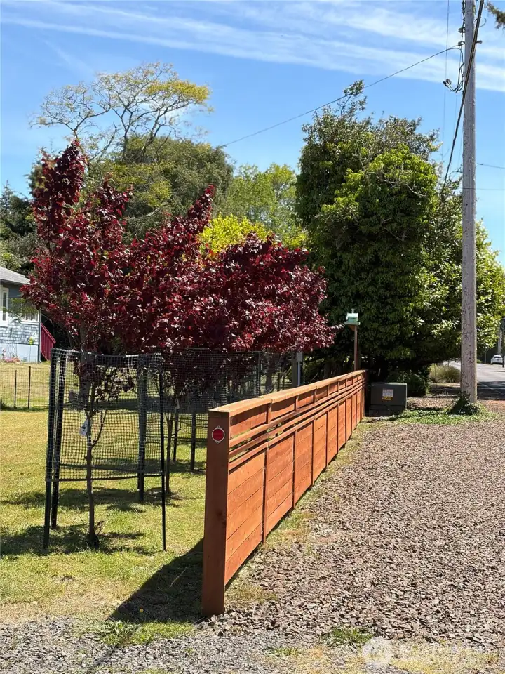 Entrance to property Entrance to property