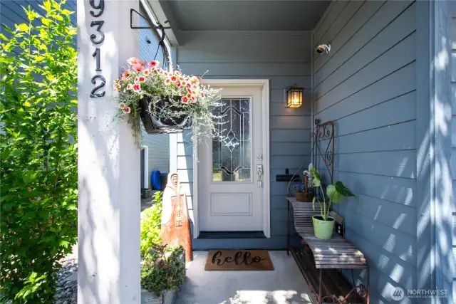 Covered Entrance