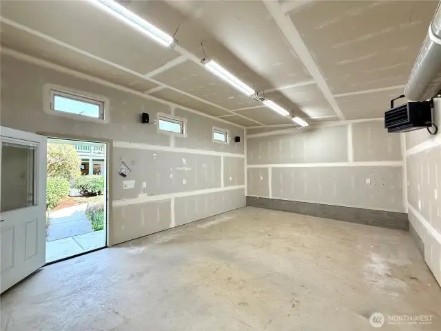 Interior of workshop