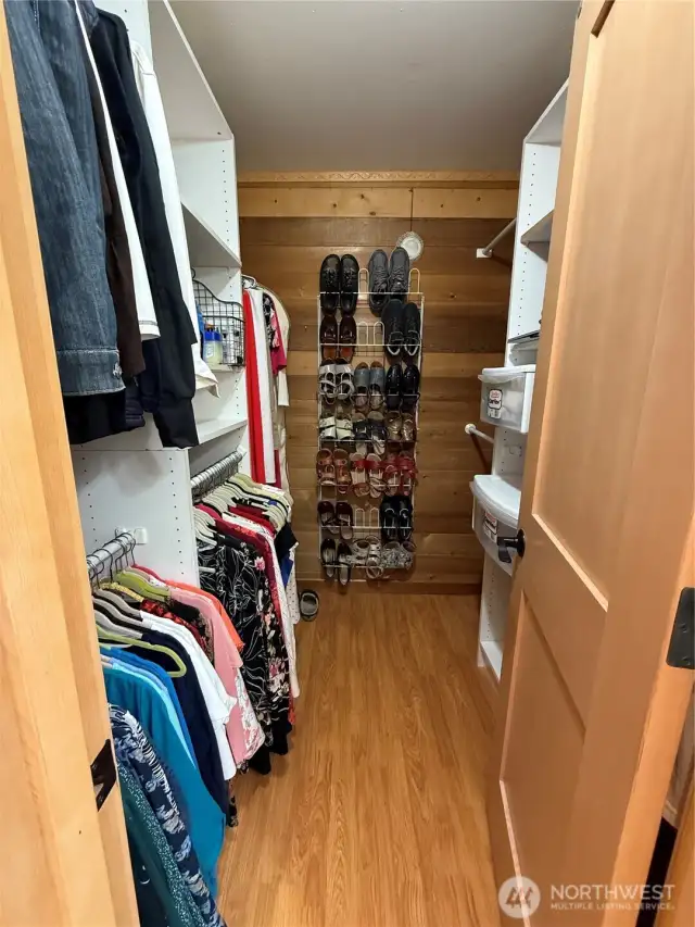 Primary Master Suite Walk-in Closet