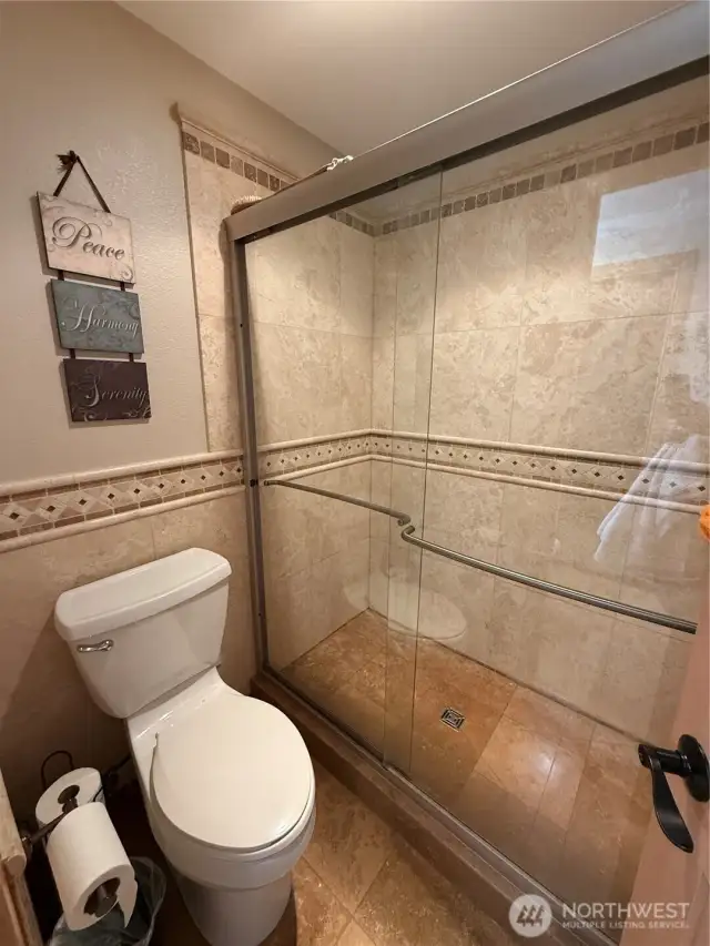 Primary Master Suite 3/4 Bathroom