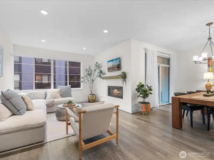 Inviting living room