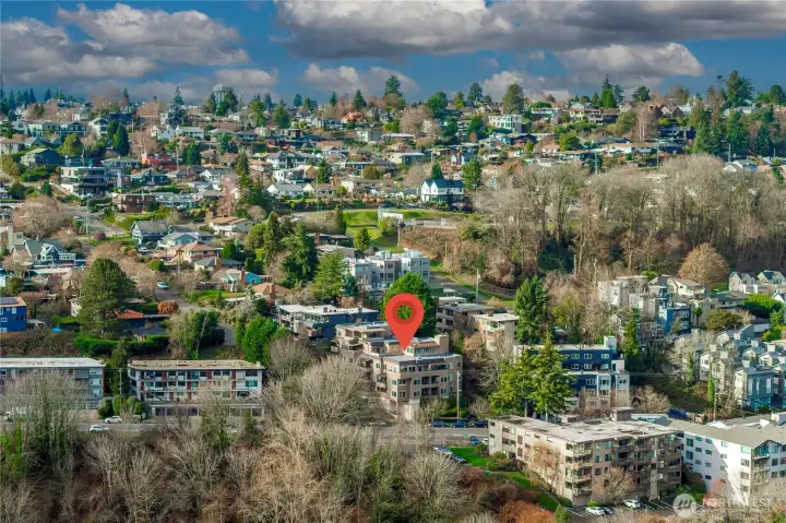 Close to parks, shops, schools and mass transit