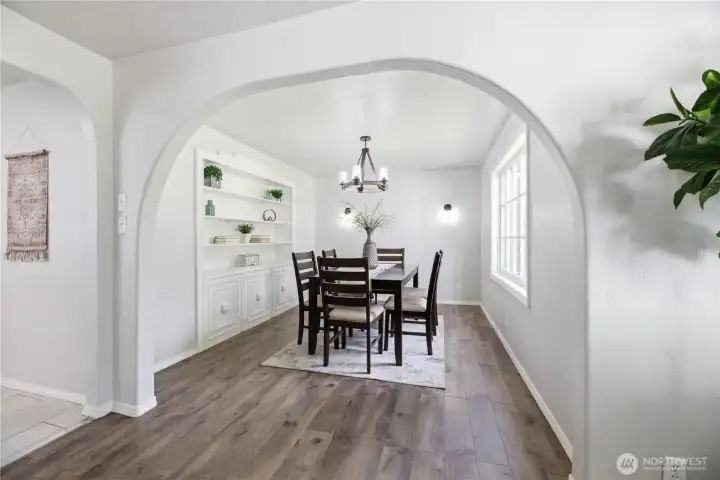 Look at that dining room with so much charm