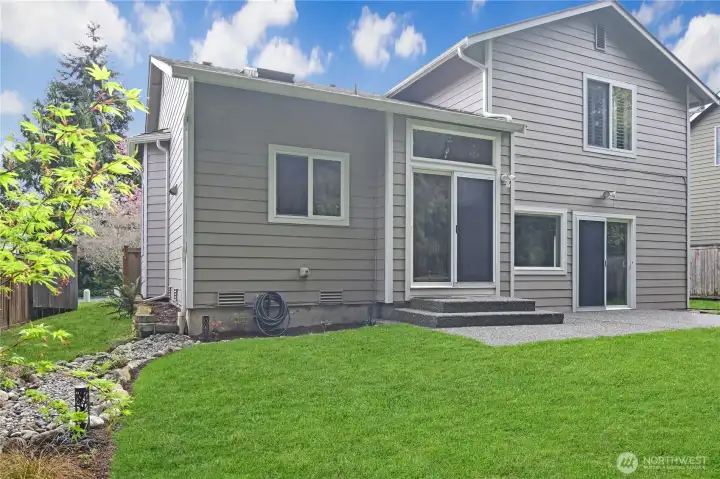 New window added to the fam room brings in lots of light