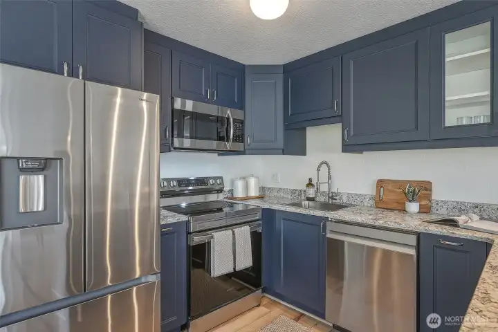 Stainless steel appliances