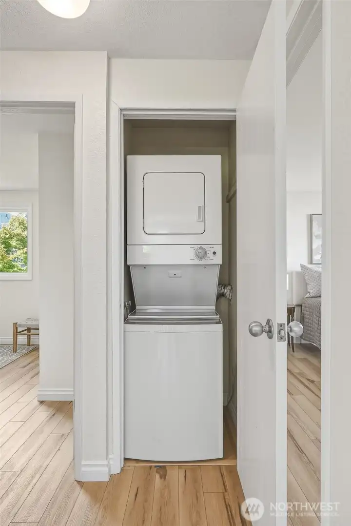 In-unit laundry
