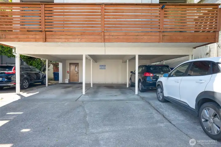 2 parking spots