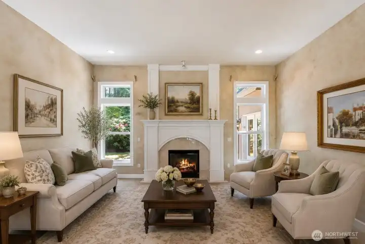 Virtually Staged Front Living Room Virtually Staged Front Living Room