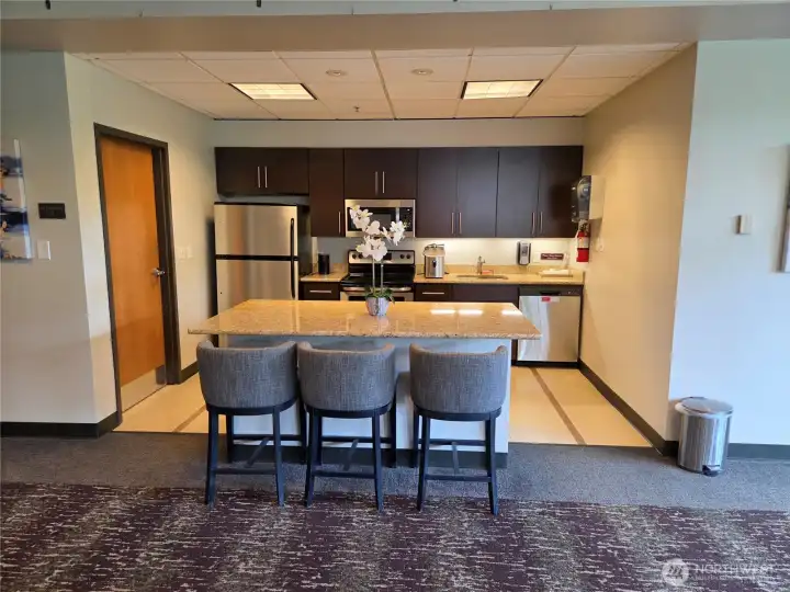 Game room kitchen