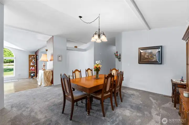 Formal dining room