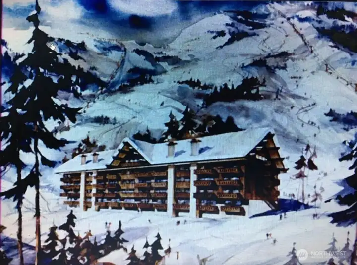 Artist Rendering Of The Edelweiss Chalet. Artist Rendering Of The Edelweiss Chalet.