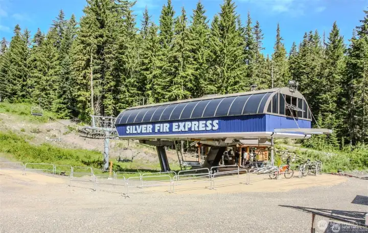 Lode the lift with your bike at Silver Fir and enjoy the Mountain bike park and trails. Lode the lift with your bike at Silver Fir and enjoy the Mountain bike park and trails.