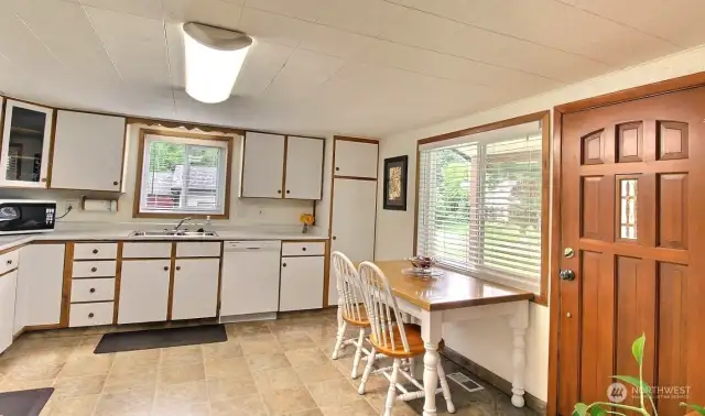 Spacious and open kitchen space with plenty of room to gather.