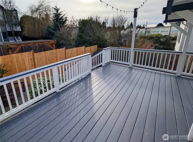 Back deck