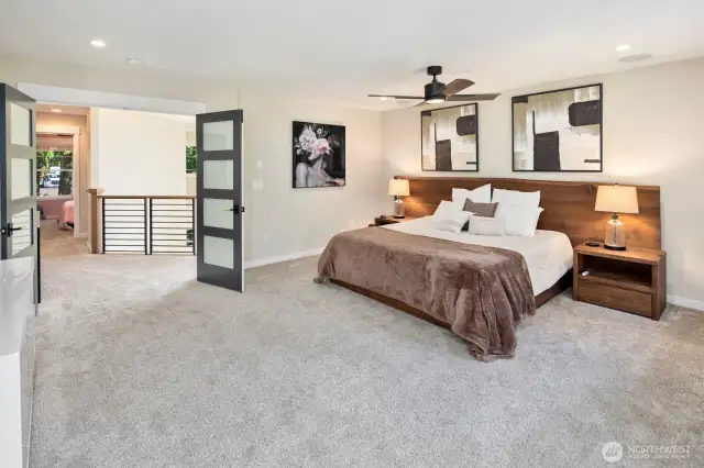 Huge Primary Suite w/French Doors
