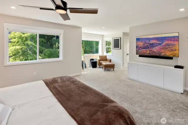 Plenty of natural light