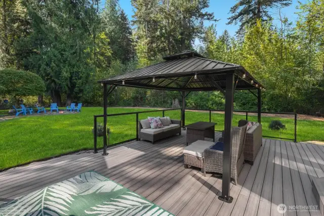 Gazebo Included+ Canvas siding/walls (removed)