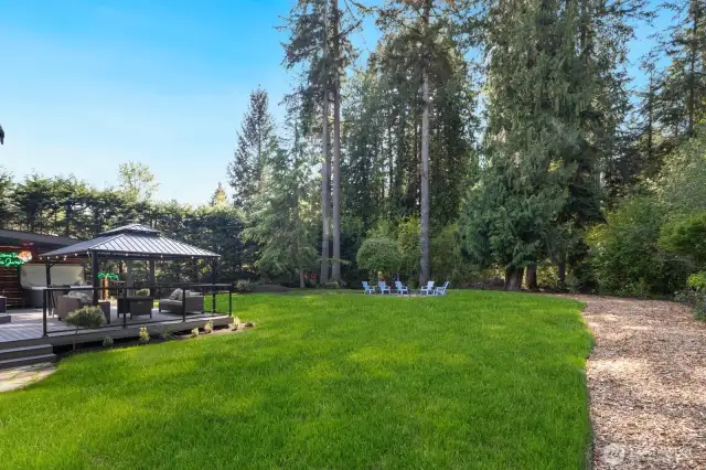 Dog Run+Room for entertaining
