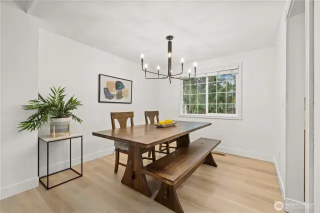 Formal dining room