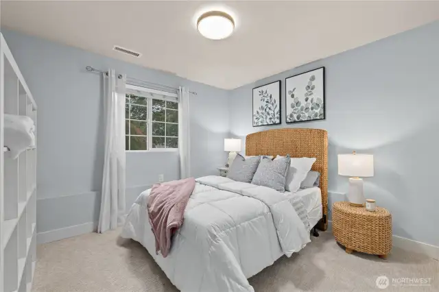 Lower level bedroom