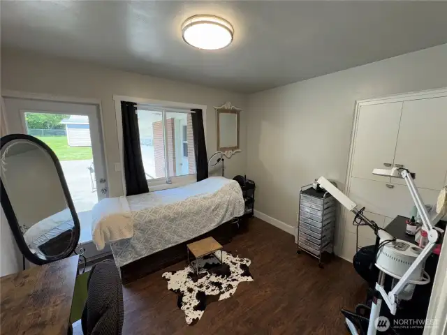 Den or office... door to back patio...