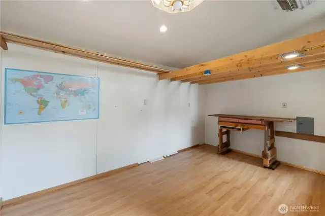 Backyard Shop Interior