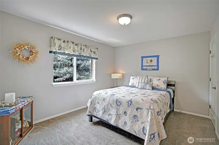 Guest bedroom on main floor.