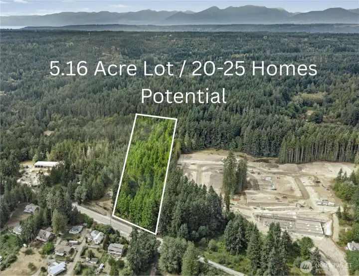 Zoned Residential Low for the City of Poulsbo. This zoning allows for 4-5 homes per acre. 20-25 homes total. Many lots will have views.