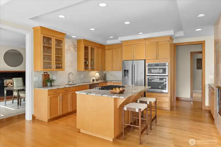 truly the heart of the home, beautifully flowing floor plan, this home was built for entertaining