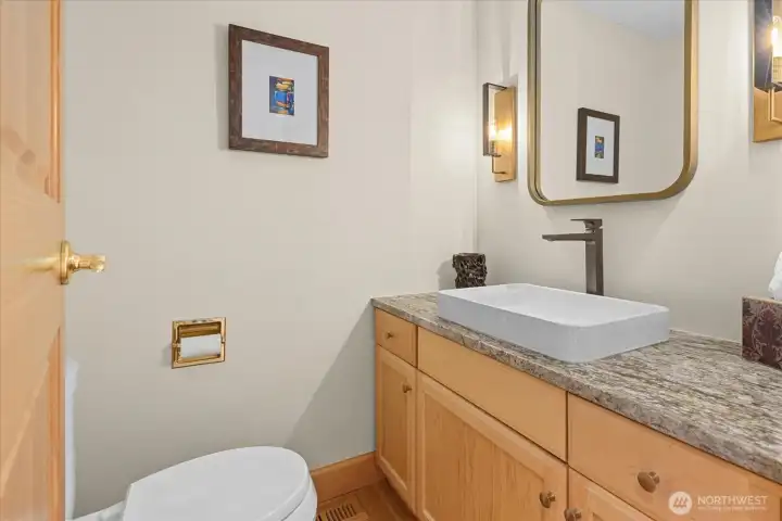 Refreshed Powder room
