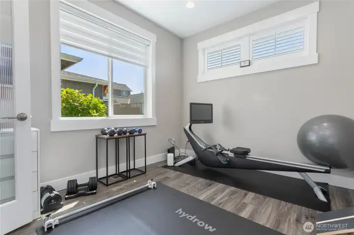 3rd bedroom being utilized as alternative space
